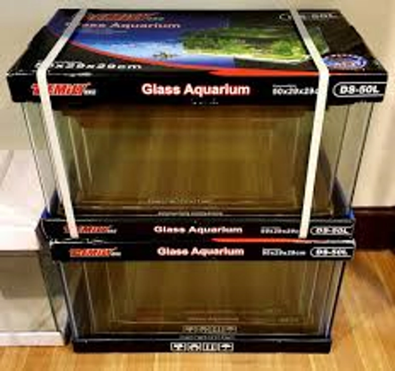 Glass aquarium 50l